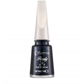 Nr.PL398 Flormar Pearly, Blue Black, 11ml