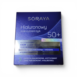 Soraya Hyaluronic mikroinjection veido kremas 50+  50 ml