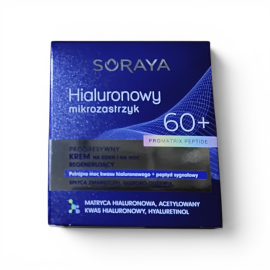Soraya Hyaluronic mikroinjection veido kremas 60+  50 ml