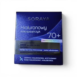 Soraya Hyaluronic mikroinjection veido kremas 70+  50 ml