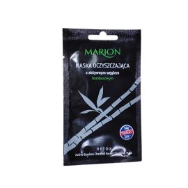 Marion  Detox veido valomoji kaukė su aktynta anglim 10g