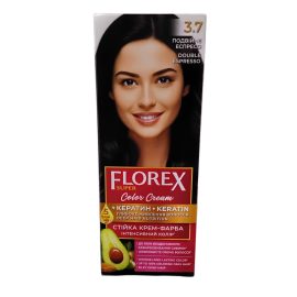 Florex super plaukų dažai 3.7 / dviguba expreso