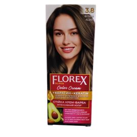 Florex super plaukų dažai 3.8 / alksnis