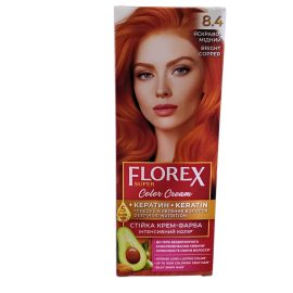 Florex super plaukų dažai 8.4  / ryškus varis