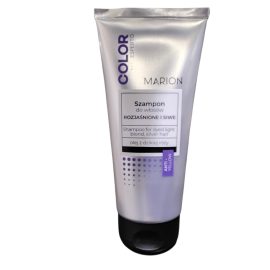 Marion Color Esperto  šampūnas šviesiai dažytiems ir žiliems plaukams šalinantis geltonumą 200ml