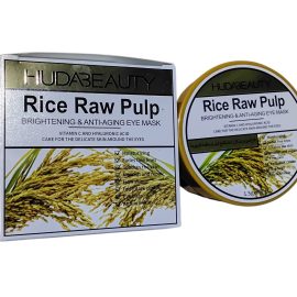 Huda Beauty Rice Raw Pulp paakių kaukė 60vnt ( 30 porų )