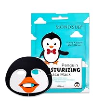 Drėkinanti lakštinė veido kaukė Pingvinas 30ml